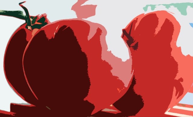 tomatoes abstract 2