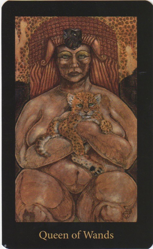 Image result for Mary el tarot Queen of wands