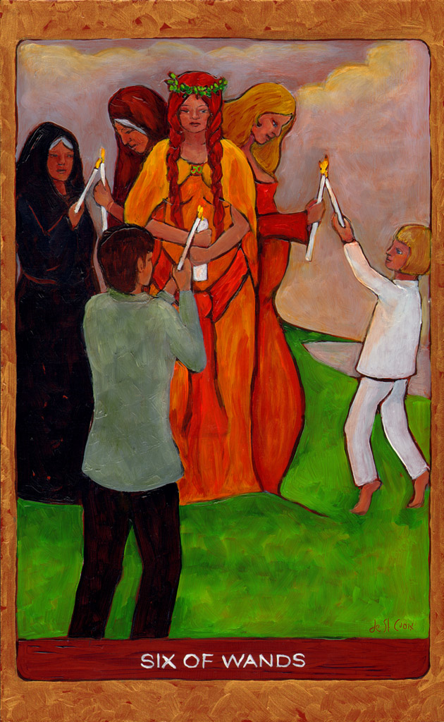 Image result for 6 of wands tarot st croix