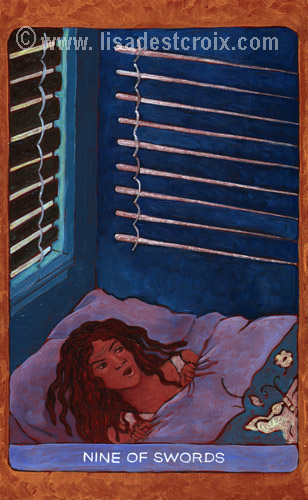 Image result for 9 of swords tarot st. croix