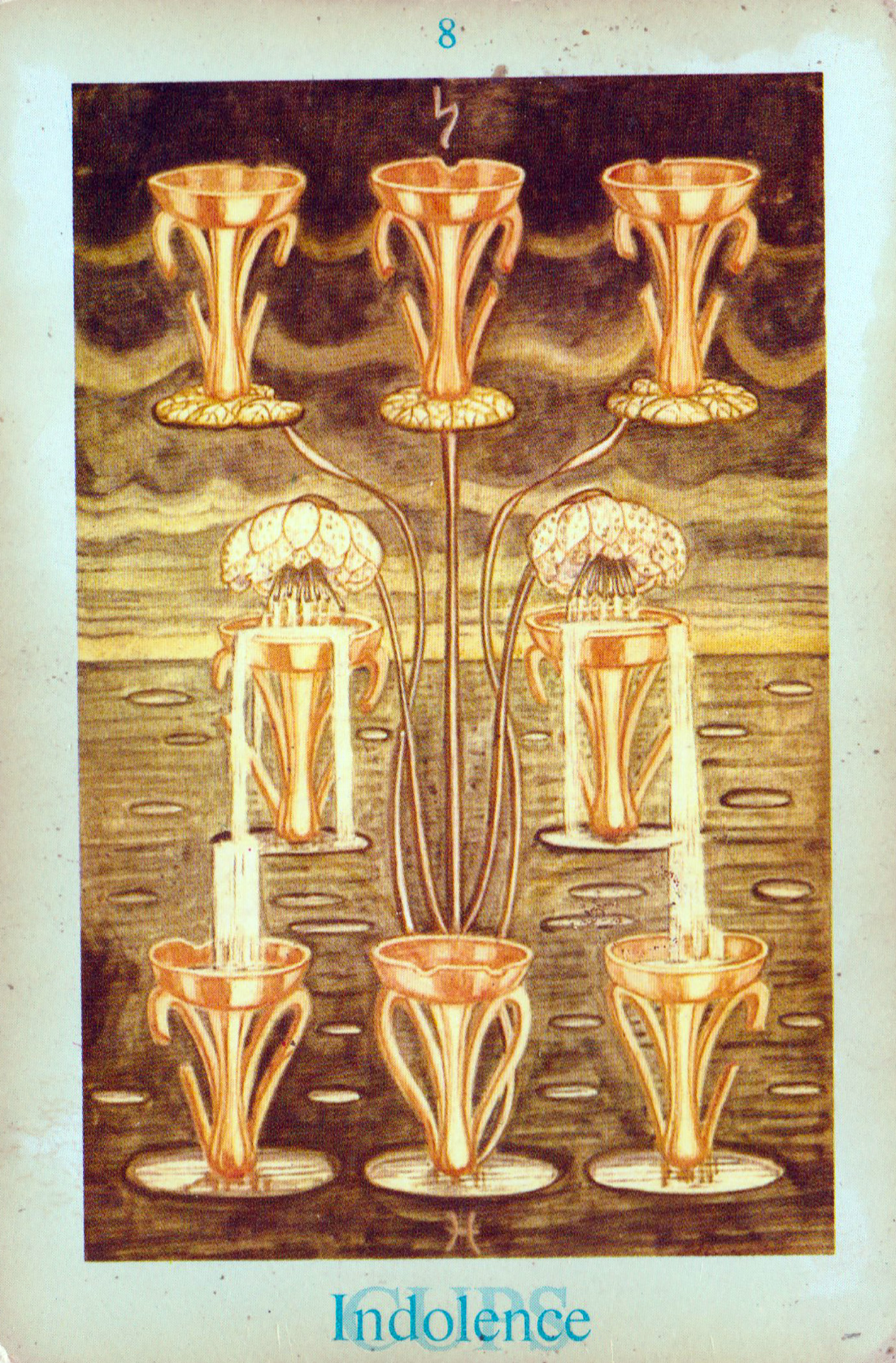 Indolecence Tarot #74: Indolence, stagnation or contemplation, introspection or ...
