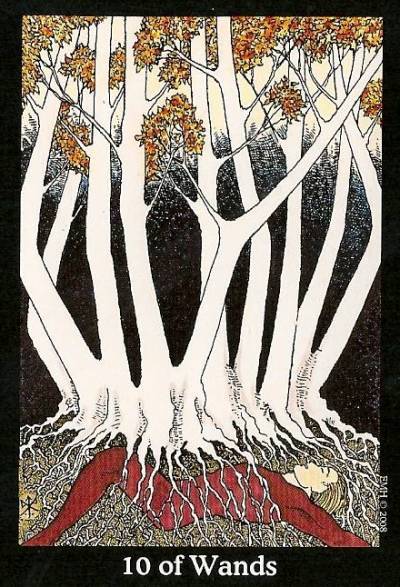 Image result for 10 of wands